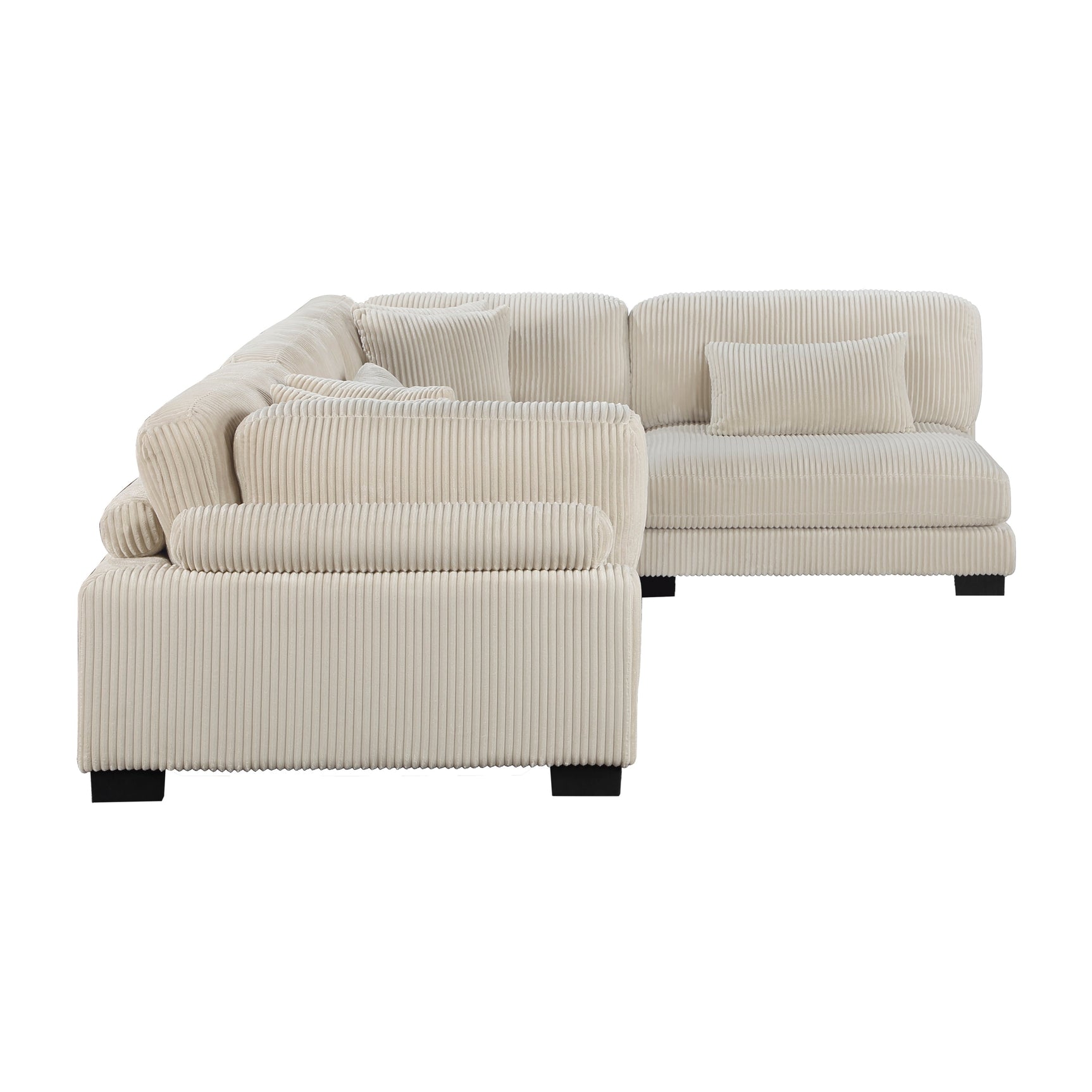 Traverse Beige 4-Piece Modular Sectional - Ornate Home