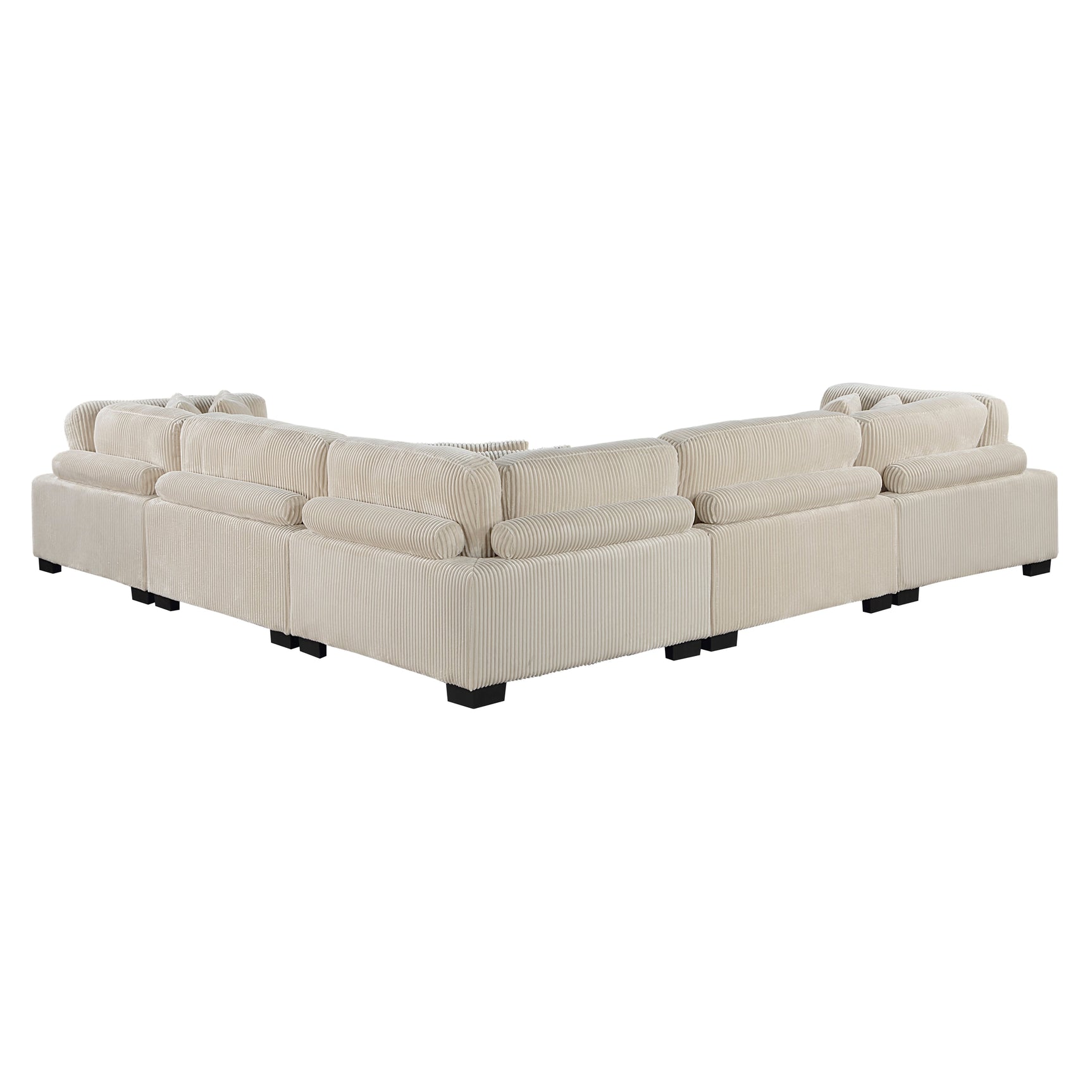 Traverse Beige 5-Piece Modular Sectional - Ornate Home