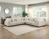 Traverse Beige 5-Piece Modular Sectional - Ornate Home