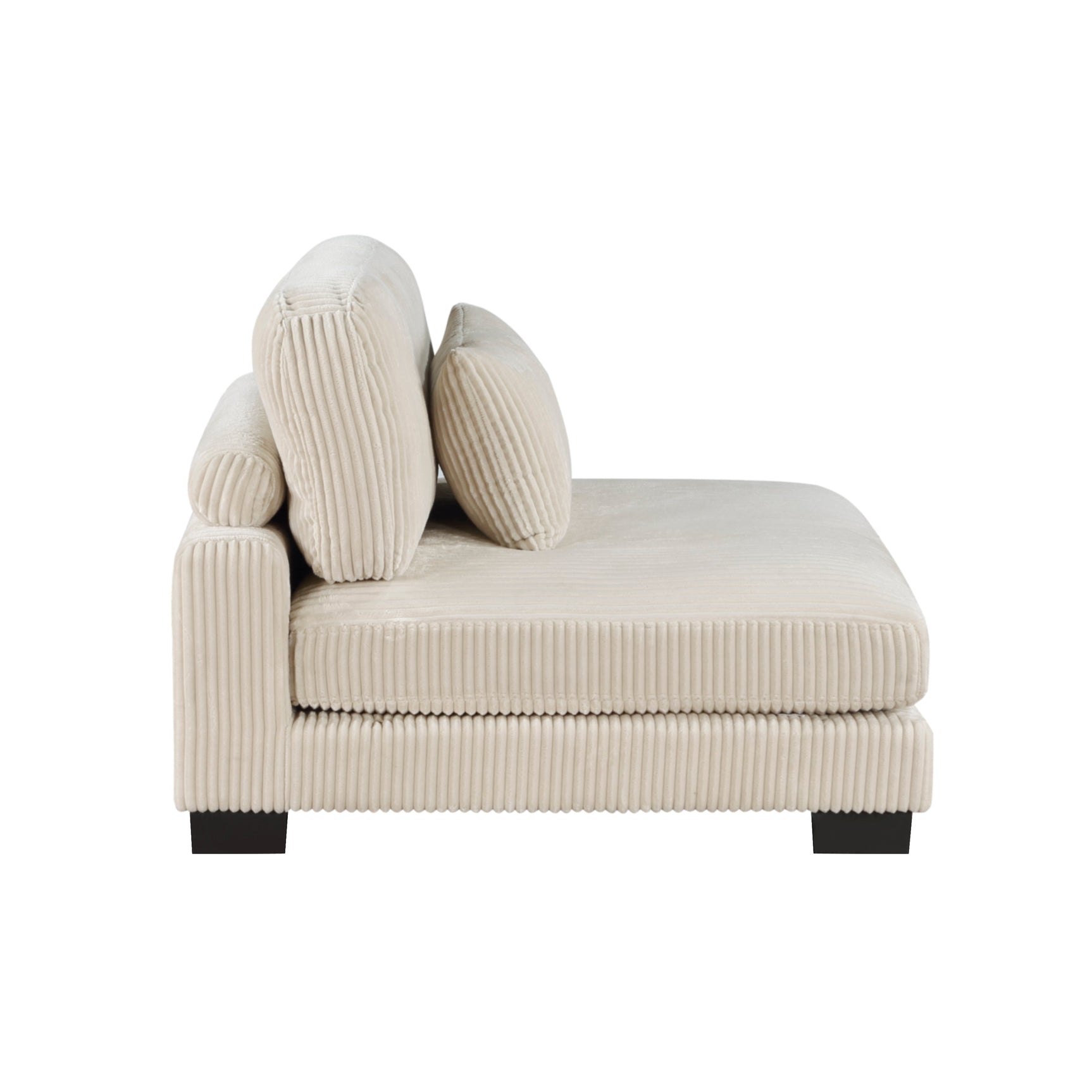 Traverse Beige 6-Piece Modular Sectional with Ottomans - Ornate Home
