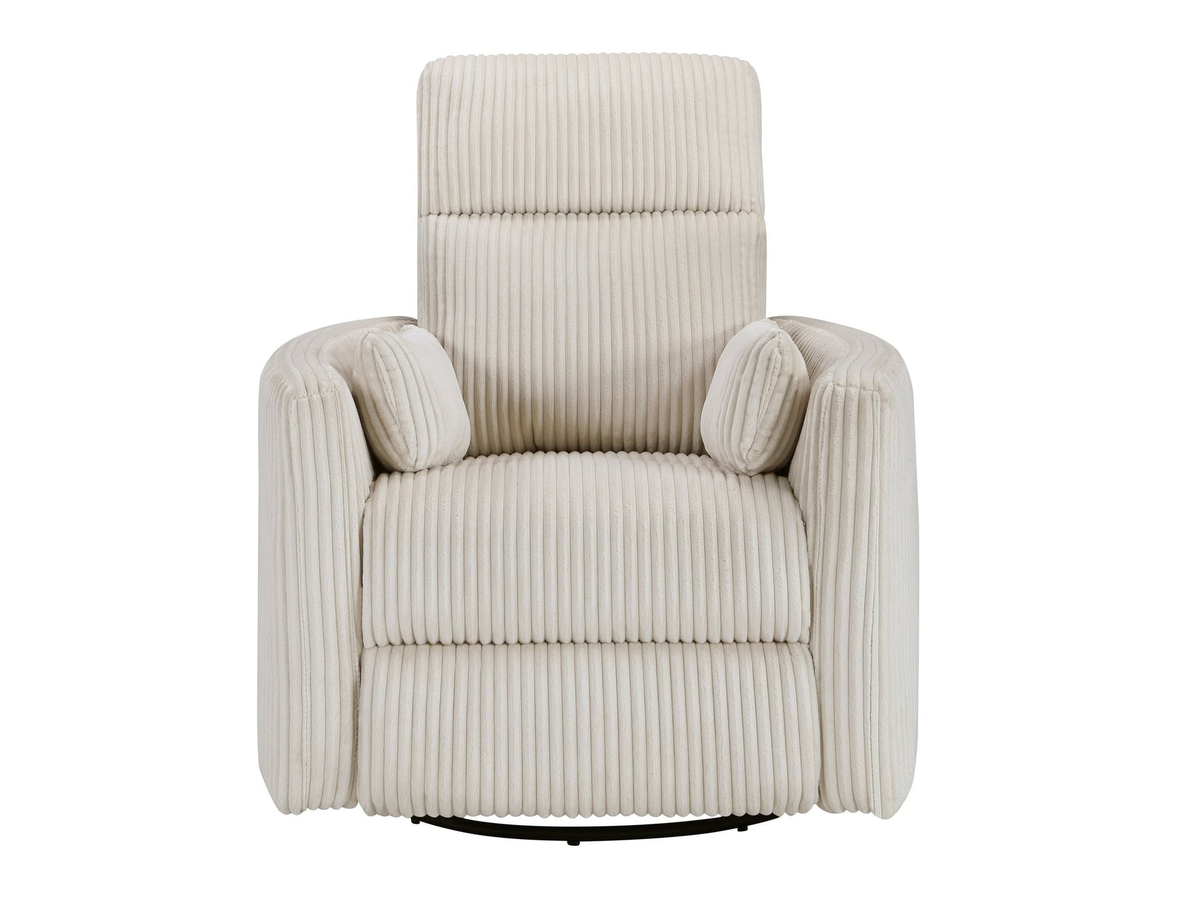Traverse Beige Swivel Glider Reclining Chair - Ornate Home