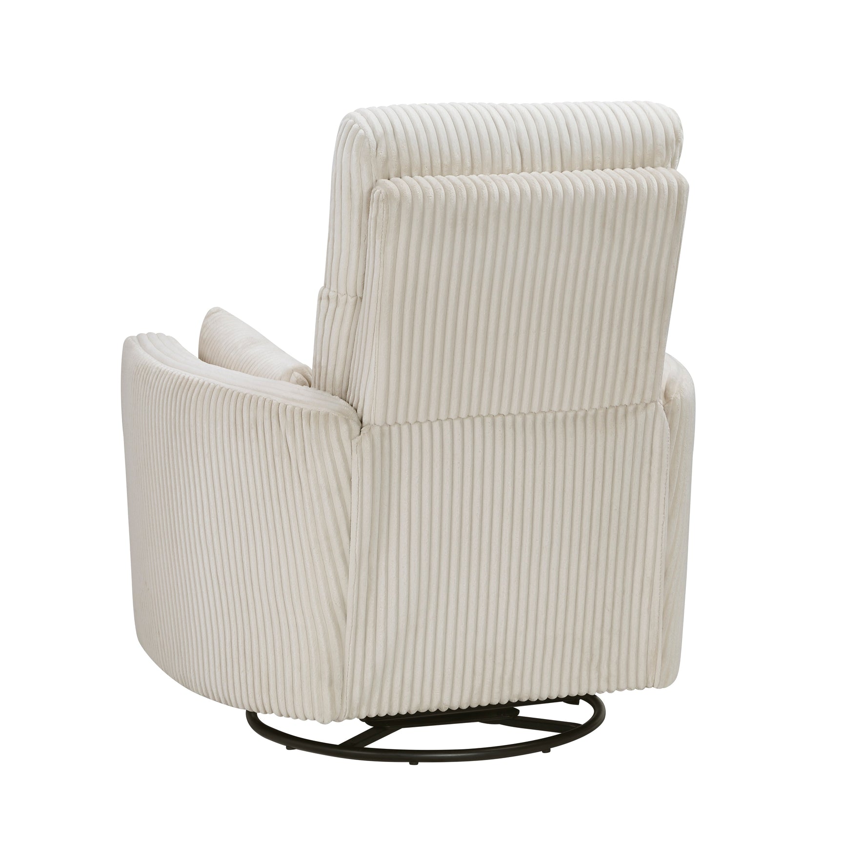 Traverse Beige Swivel Glider Reclining Chair - Ornate Home