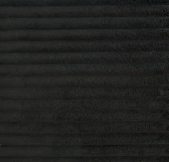 Traverse Black Ottoman - Ornate Home