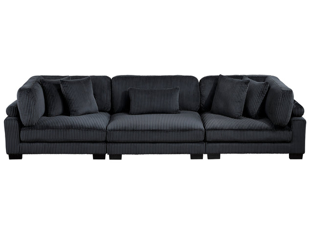 Traverse Black Sofa - Ornate Home