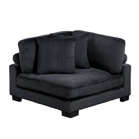 Traverse Black Sofa - Ornate Home