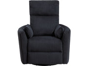 Traverse Black Swivel Glider Reclining Chair - Ornate Home