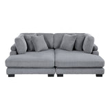 Traverse Gray 2-Piece Chaise Lounge - Ornate Home