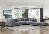 Traverse Gray 4-Piece Modular Sectional - Ornate Home