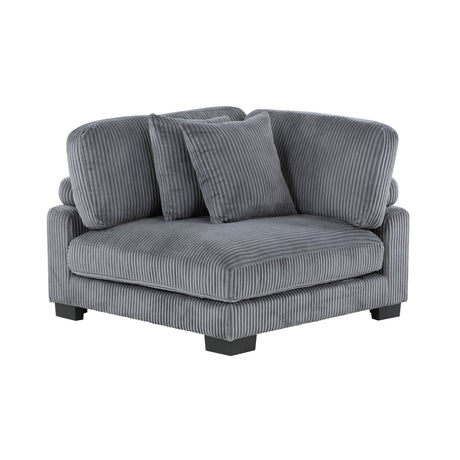 Traverse Gray 5-Piece Modular Sectional - Ornate Home