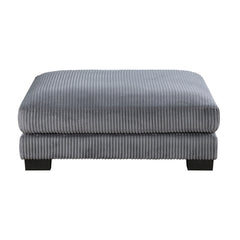 Traverse Gray 5-Piece Modular Sectional with Ottoman - Ornate Home