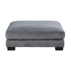 Traverse Gray 6-Piece Modular Sectional w/Ottoman - Ornate Home