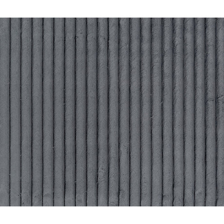 Traverse Gray Gray Corduroy Ottoman - Ornate Home