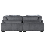 Traverse Gray Loveseat - Ornate Home