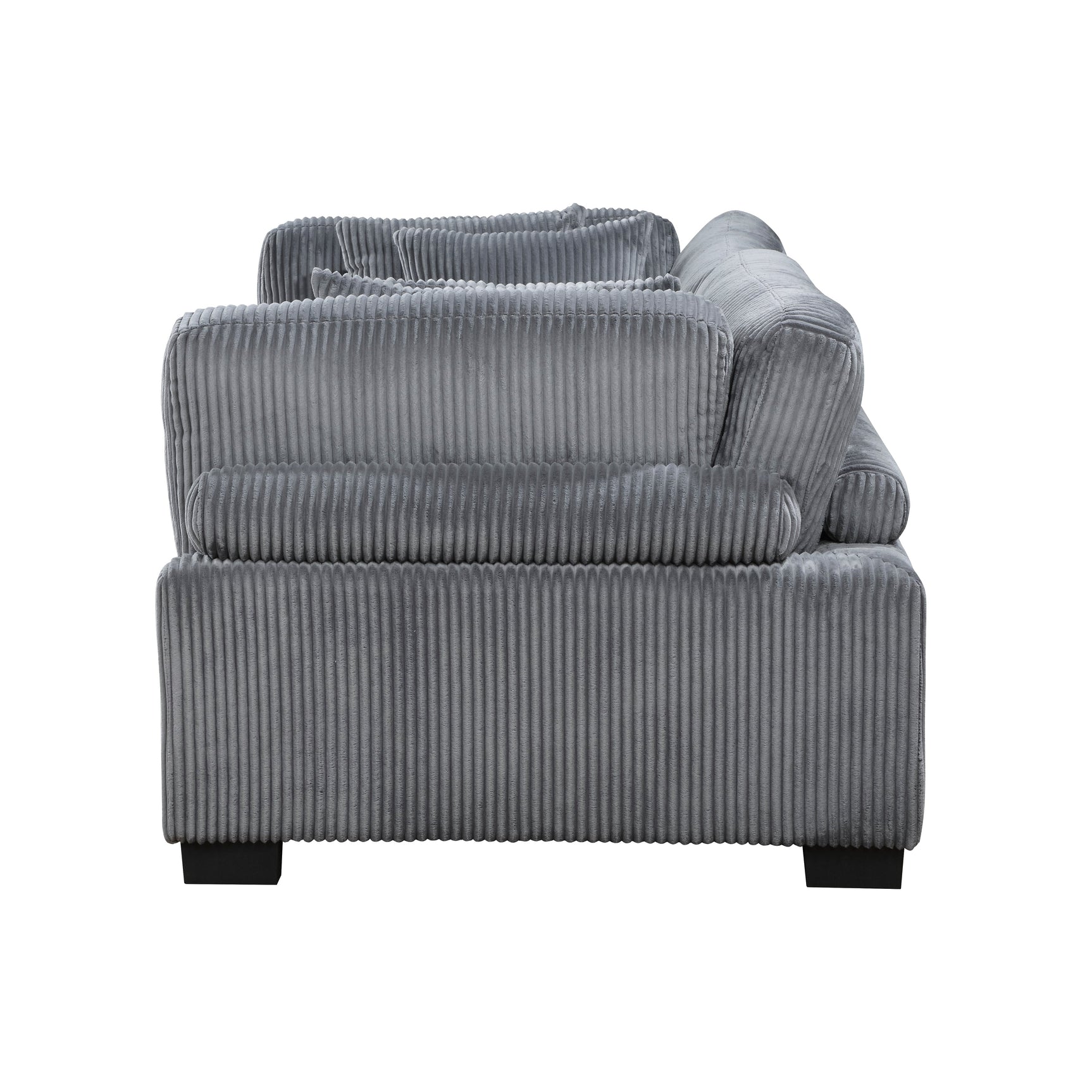 Traverse Gray Loveseat - Ornate Home