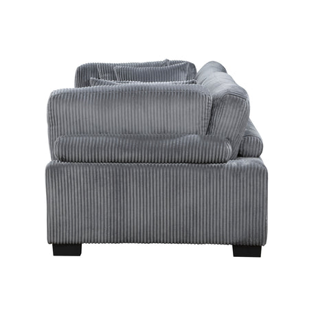 Traverse Gray Loveseat - Ornate Home