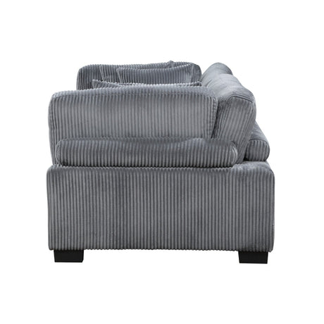 Traverse Gray Loveseat - Ornate Home