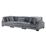 Traverse Gray Sofa - Ornate Home
