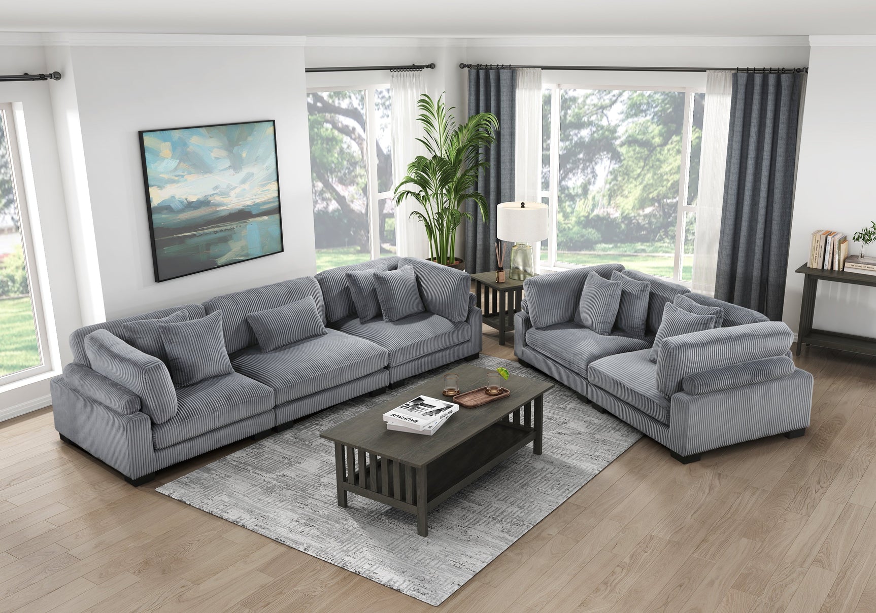 Traverse Gray Sofa - Ornate Home