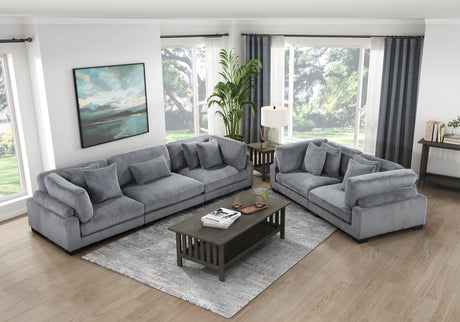 Traverse Gray Sofa - Ornate Home