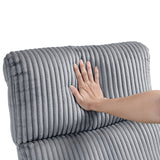 Traverse Gray Swivel Glider Reclining Chair - Ornate Home