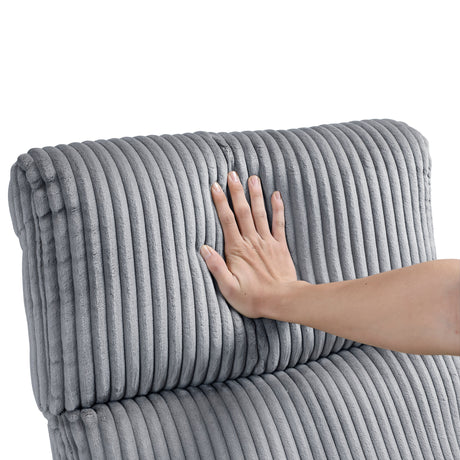 Traverse Gray Swivel Glider Reclining Chair - Ornate Home