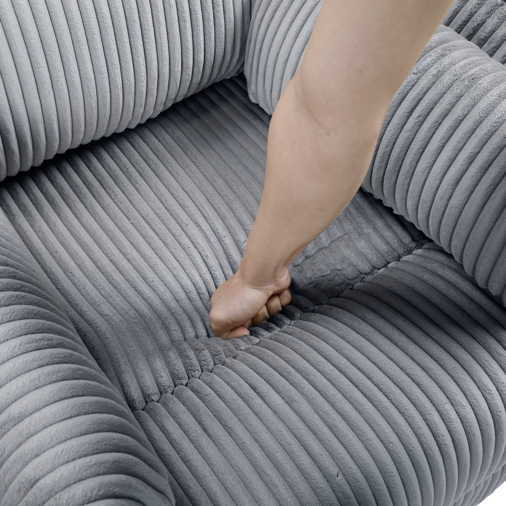 Traverse Gray Swivel Glider Reclining Chair - Ornate Home