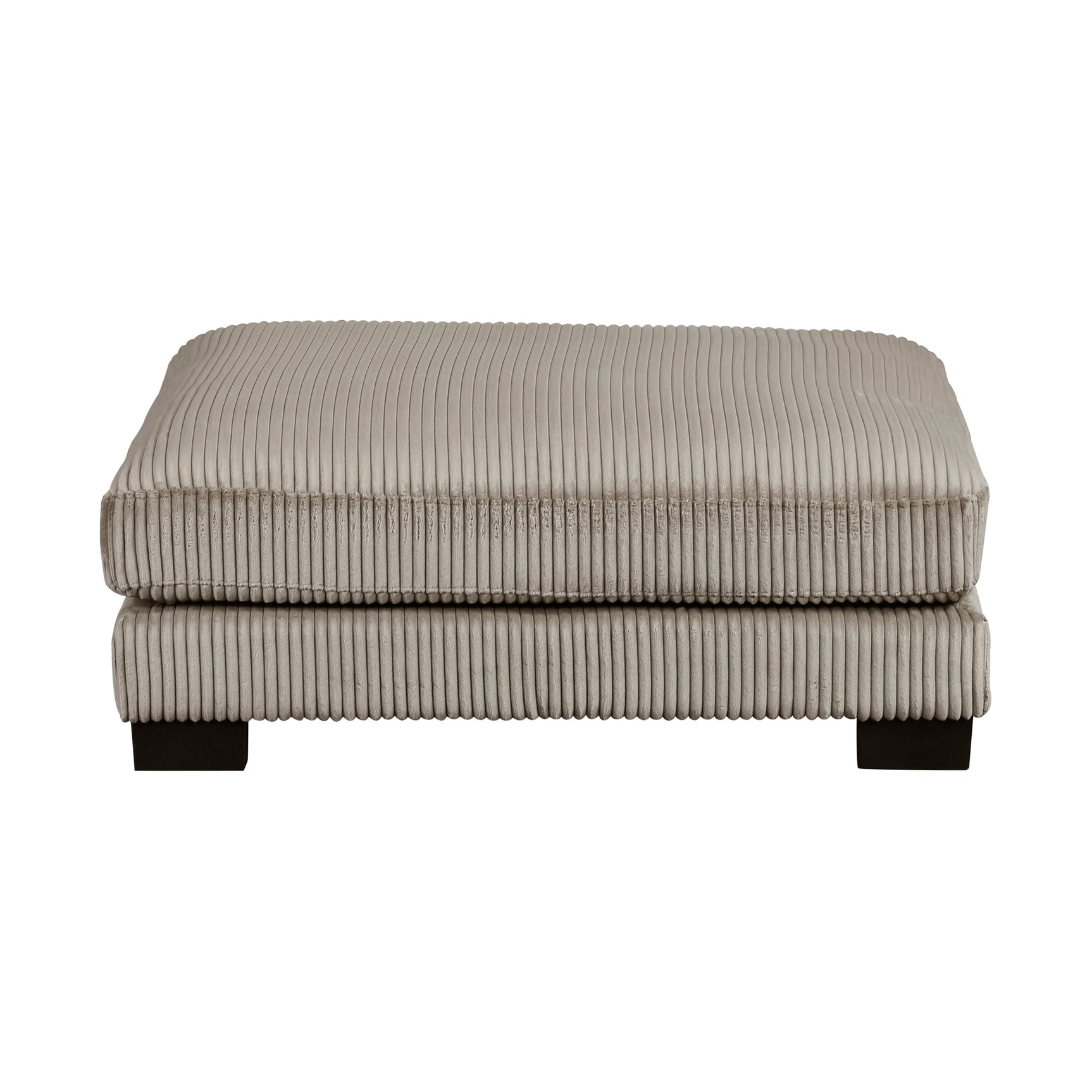 Traverse Taupe 4-Piece RAF Modular Sectional with Ottoman - Ornate Home