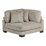 Traverse Taupe 5-Piece Modular Sectional with Ottoman - Ornate Home