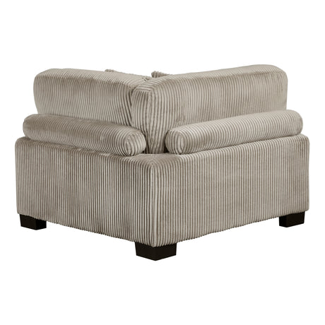 Traverse Taupe 5-Piece Modular Sectional with Ottoman - Ornate Home