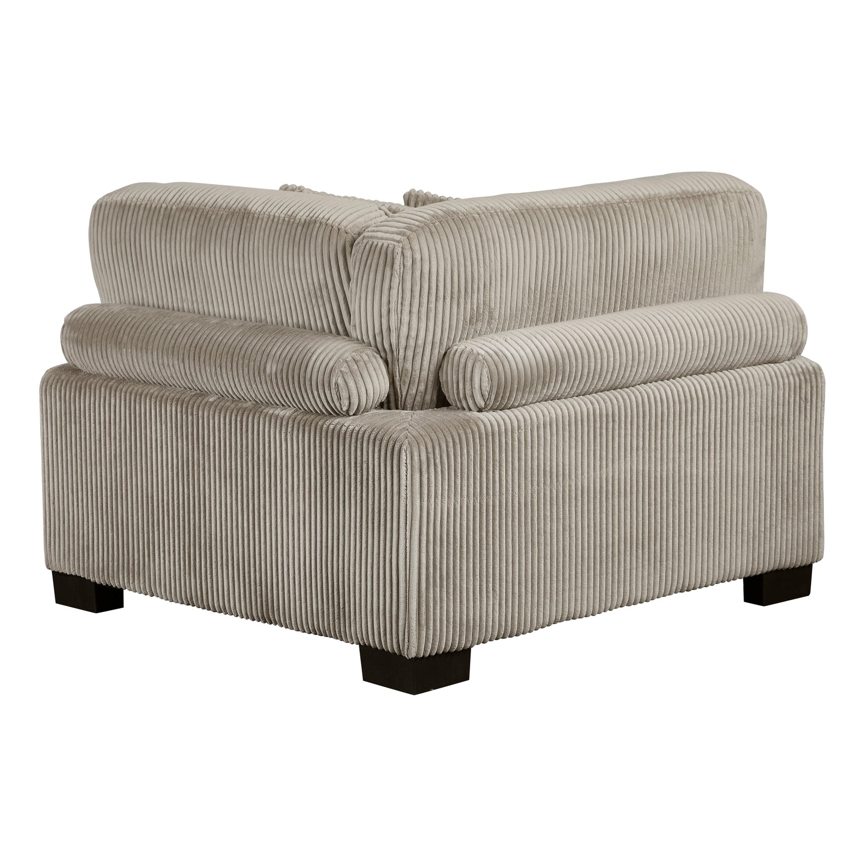 Traverse Taupe 6-Piece L Shaped Modular Sectional with Ottoman - Ornate Home