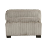 Traverse Taupe 6-Piece L Shaped Modular Sectional with Ottoman - Ornate Home