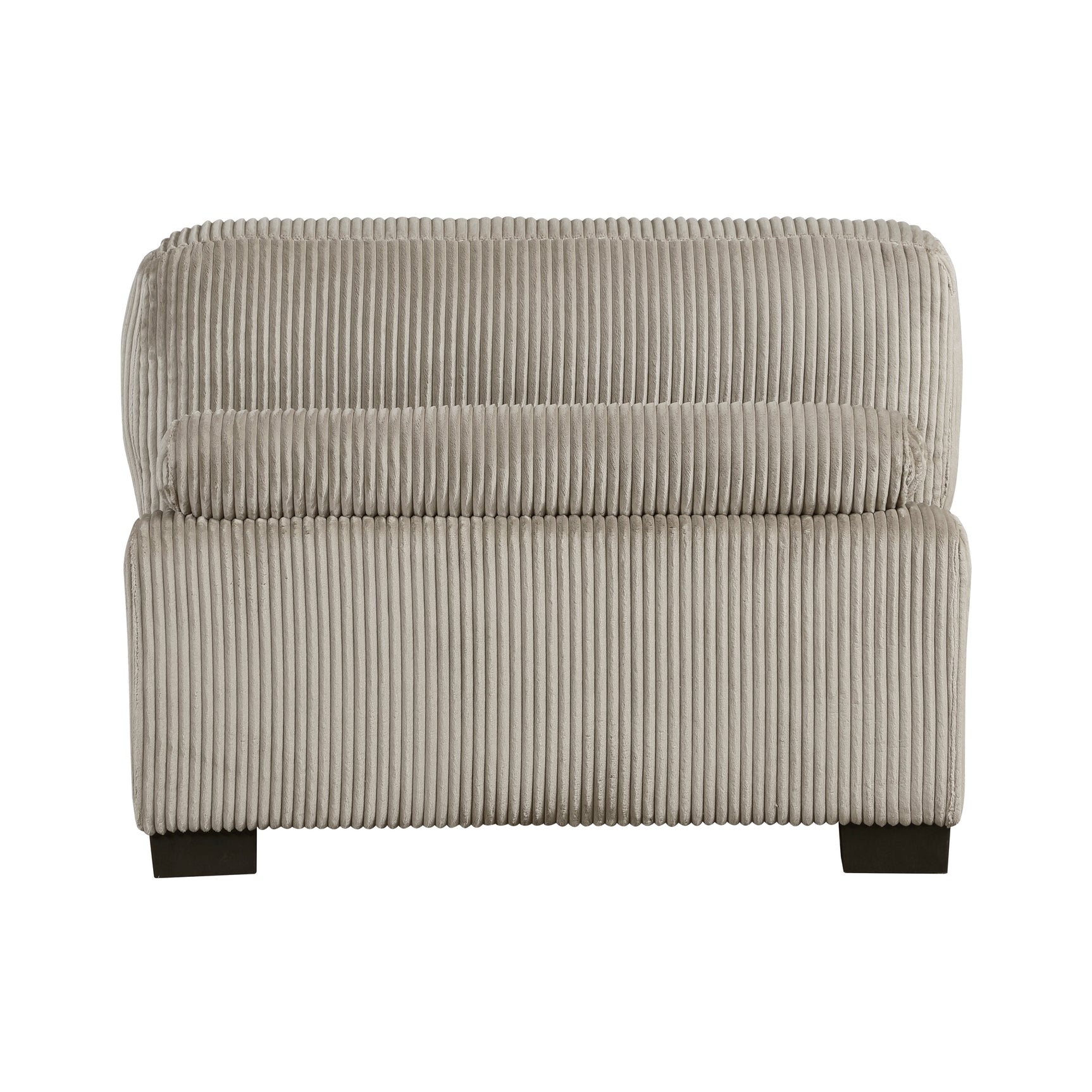 Traverse Taupe 6-Piece L Shaped Modular Sectional with Ottoman - Ornate Home