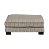 Traverse Taupe 6-Piece L Shaped Modular Sectional with Ottoman - Ornate Home