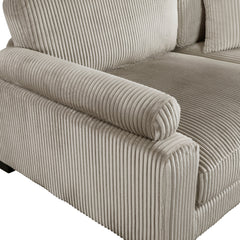 Traverse Taupe 6-Piece Modular Sectional - Ornate Home