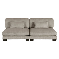 Traverse Taupe 6-Piece Modular Sectional - Ornate Home