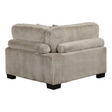 Traverse Taupe 7-Piece Modular Sectional with Reversible Chaise and Ottoman - Ornate Home