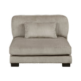 Traverse Taupe 7-Piece Modular Sectional with Reversible Chaise and Ottoman - Ornate Home