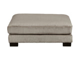 Traverse Taupe Ottoman - Ornate Home