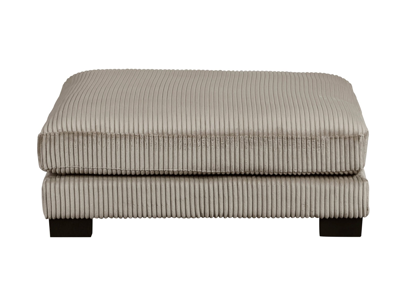 Traverse Taupe Ottoman - Ornate Home