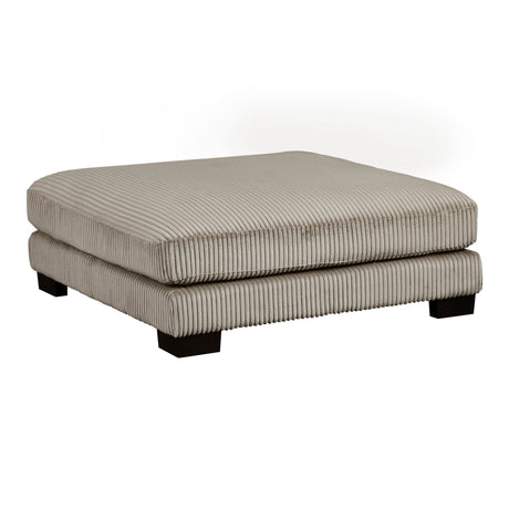 Traverse Taupe Ottoman - Ornate Home