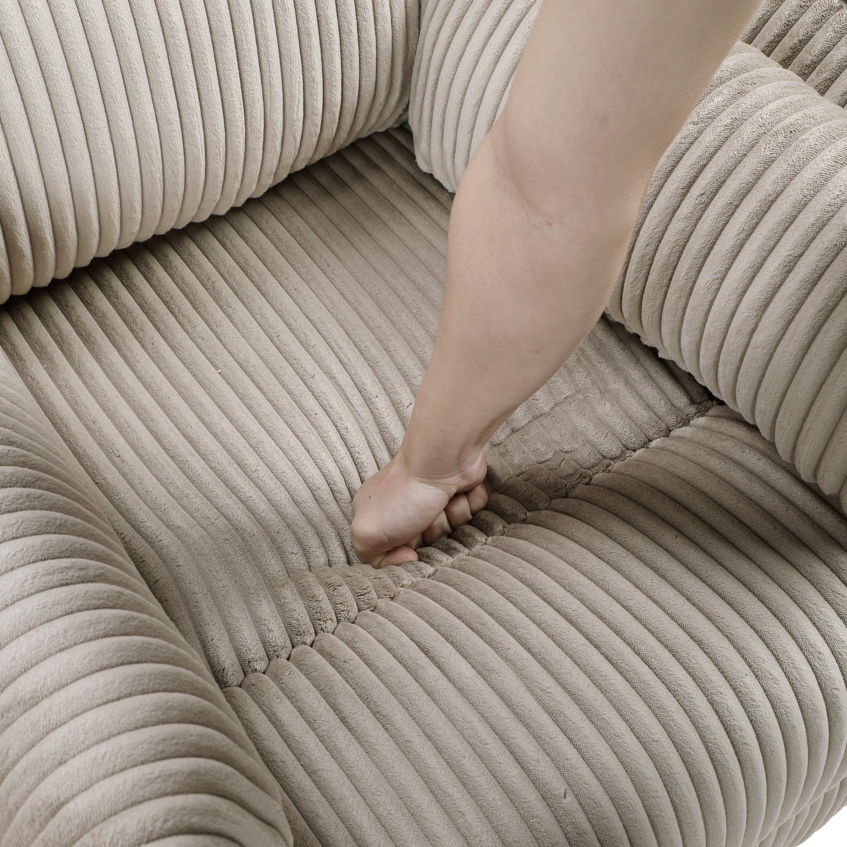 Traverse Taupe Swivel Glider Reclining Chair - Ornate Home