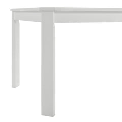 Travis Youth White 5PC Dining Set with Table and 4 Chairs - Ornate Home