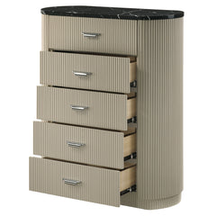 Travonte Gray/Beige Chest - Ornate Home