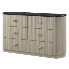 Travonte Gray/Beige Dresser - Ornate Home