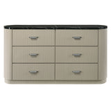 Travonte Gray/Beige Dresser - Ornate Home