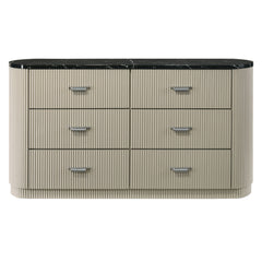 Travonte Gray/Beige Dresser - Ornate Home