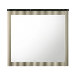 Travonte Gray/Beige Mirror - Ornate Home