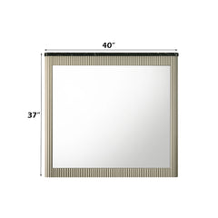 Travonte Gray/Beige Mirror - Ornate Home