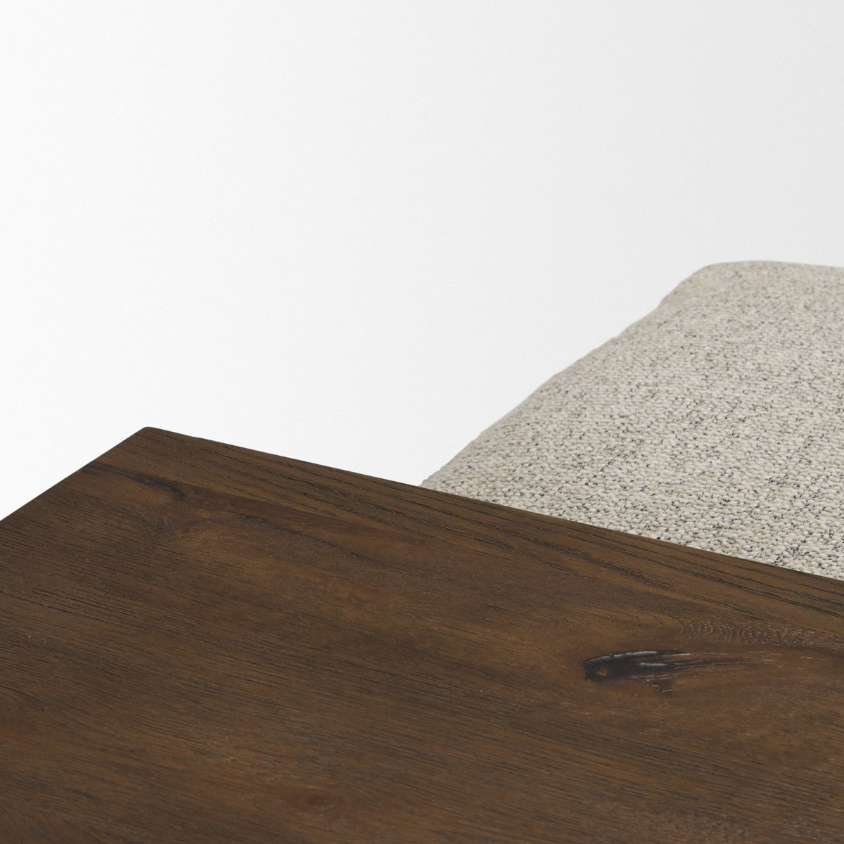 Trayden Gray/Brown Fabric Slider Top Coffee Table (cm)