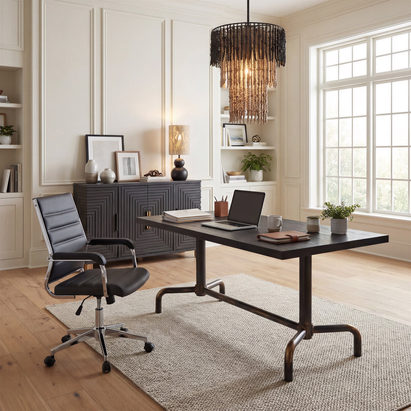 Trazo Black Cabinet